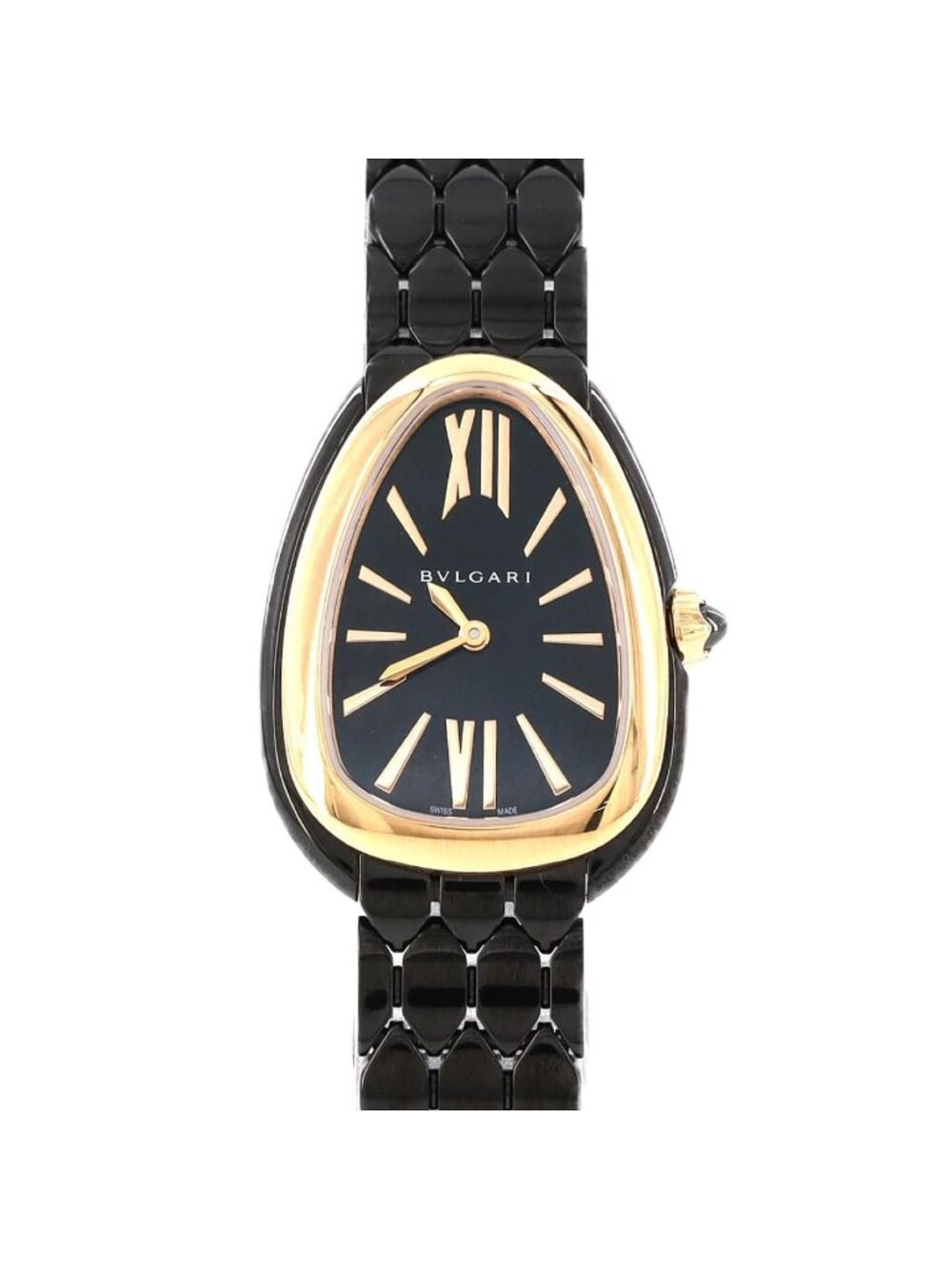 Bvlgari Serpenti Seduttori PG Stainless Steel Pink Gold Quartz Watch